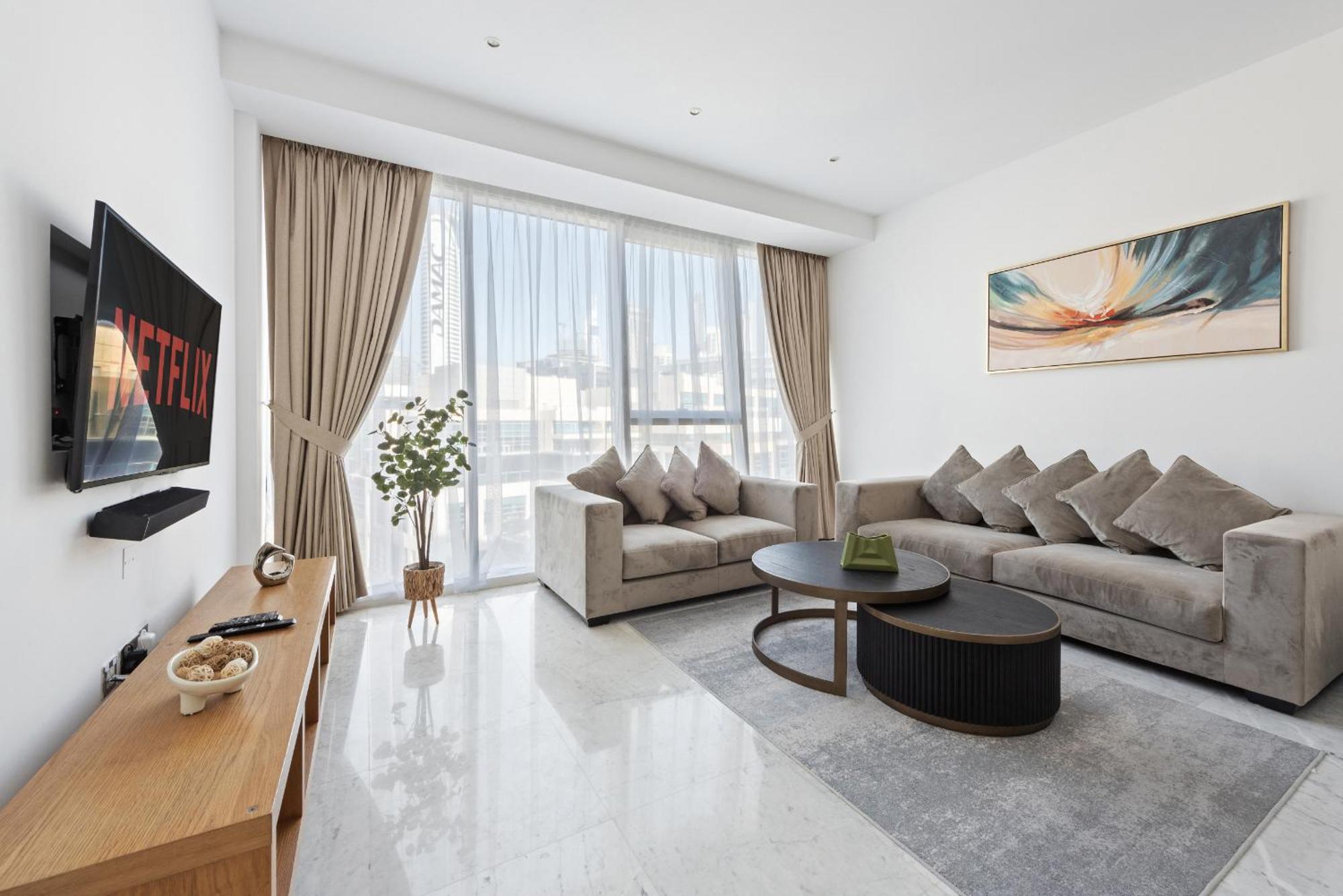 Vayk - Modern 1 Bd Apartment With Stunning City Views In Business Bay Dubai Exterior photo