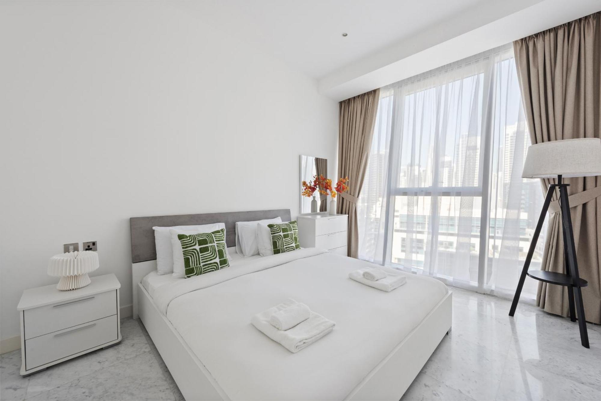 Vayk - Modern 1 Bd Apartment With Stunning City Views In Business Bay Dubai Exterior photo